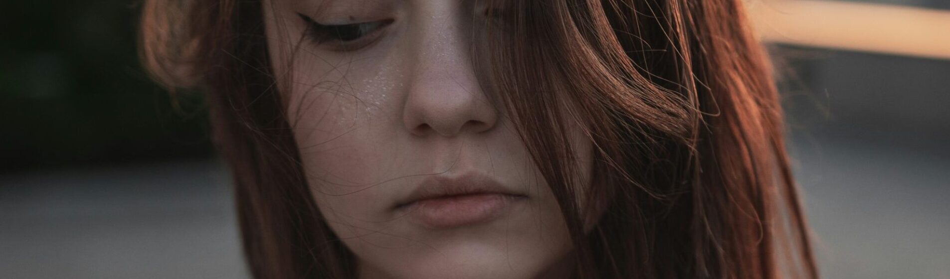 Teenager looking like they have alot on their mind